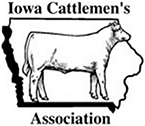 Logo of Iowa Cattlemen's Association, a partner of the Regional Conservation Partnership Program with IAWA