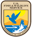 Logo of the US Fish and Wildlife Service, a partner of the Regional Conservation Partnership Program with IAWA