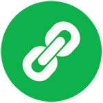 Green link icon